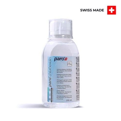 Przejdź do produktu Paro® chlorheksydyna płyn do płukania  jamy ustnej  przeciw płytce nazębnej, grzybicy 0.12 %, 200 ml
