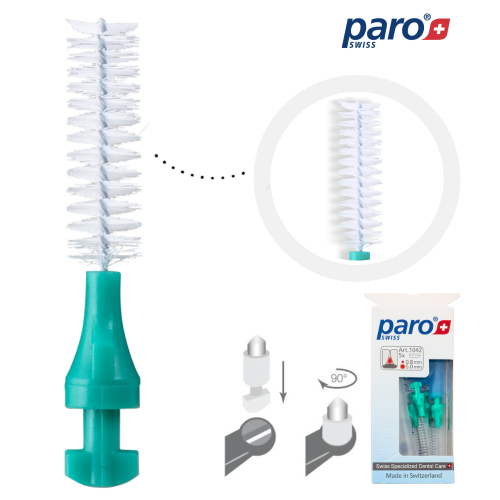 Przejdź do produktu Paro® Isola F 5.0 mm - końcówki szczoteczki międzyzębowe w kształcie walca 5 szt.